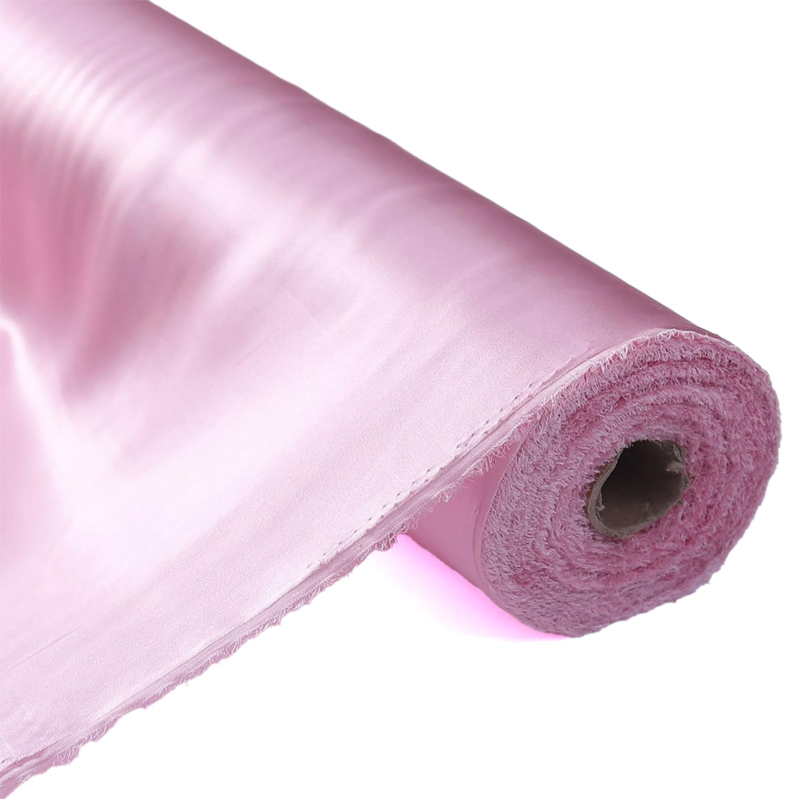 100% Pure Mulberry Silk Fabric 114cm Width 16m/m Charmeuse Stain Silk by 1 metre for Pajamas,Shirt or DIY Crafts(Pink2)