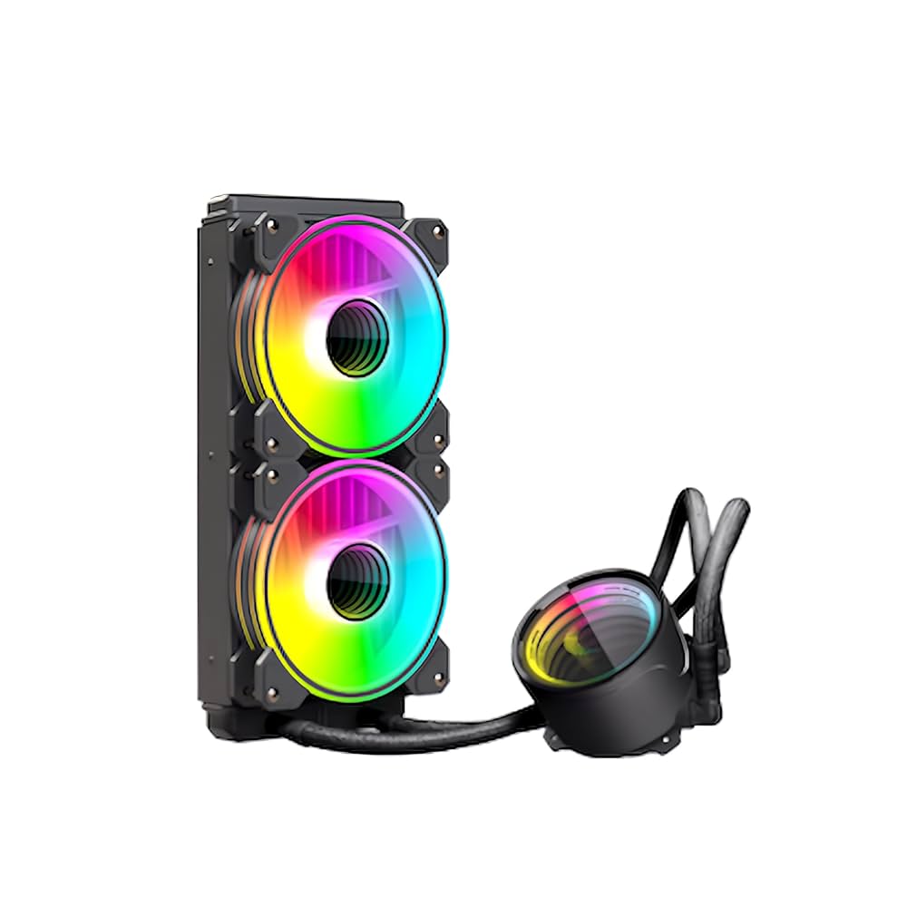 新品COOLMOON AS240mm 一体式水冷散熱器 新品COOLMOON AS240mm 一体式水冷散熱器 Amazon.co.jp