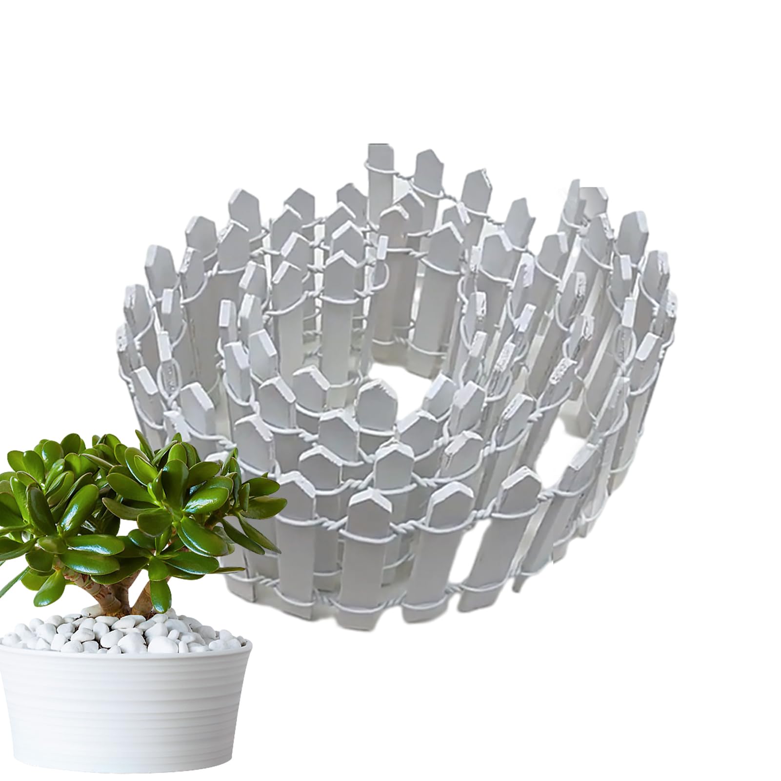 Clôture Miniature 1/12 Pour Maison De Poupée – Bois 30,5 Cm – Déco