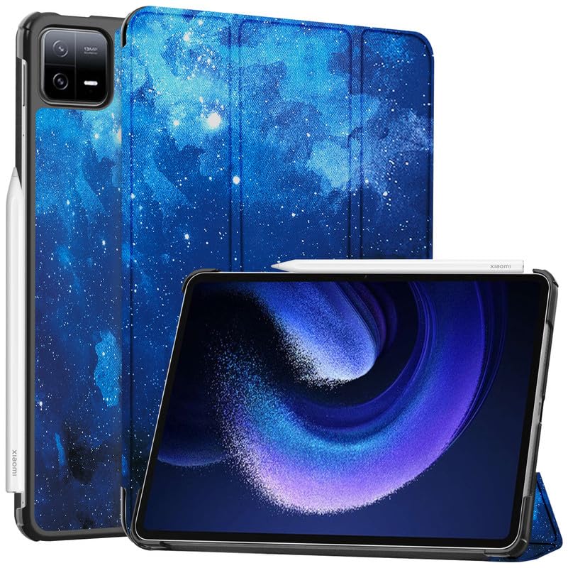 Robustrion Cover for Mi Pad 6 Cover, Trifold Flip Case Cover for Xiaomi Pad 6 11 inch, Support Auto Sleep Wake - Stars (B0C2TG6V15) Amazon Price History, Amazon Price Tracker