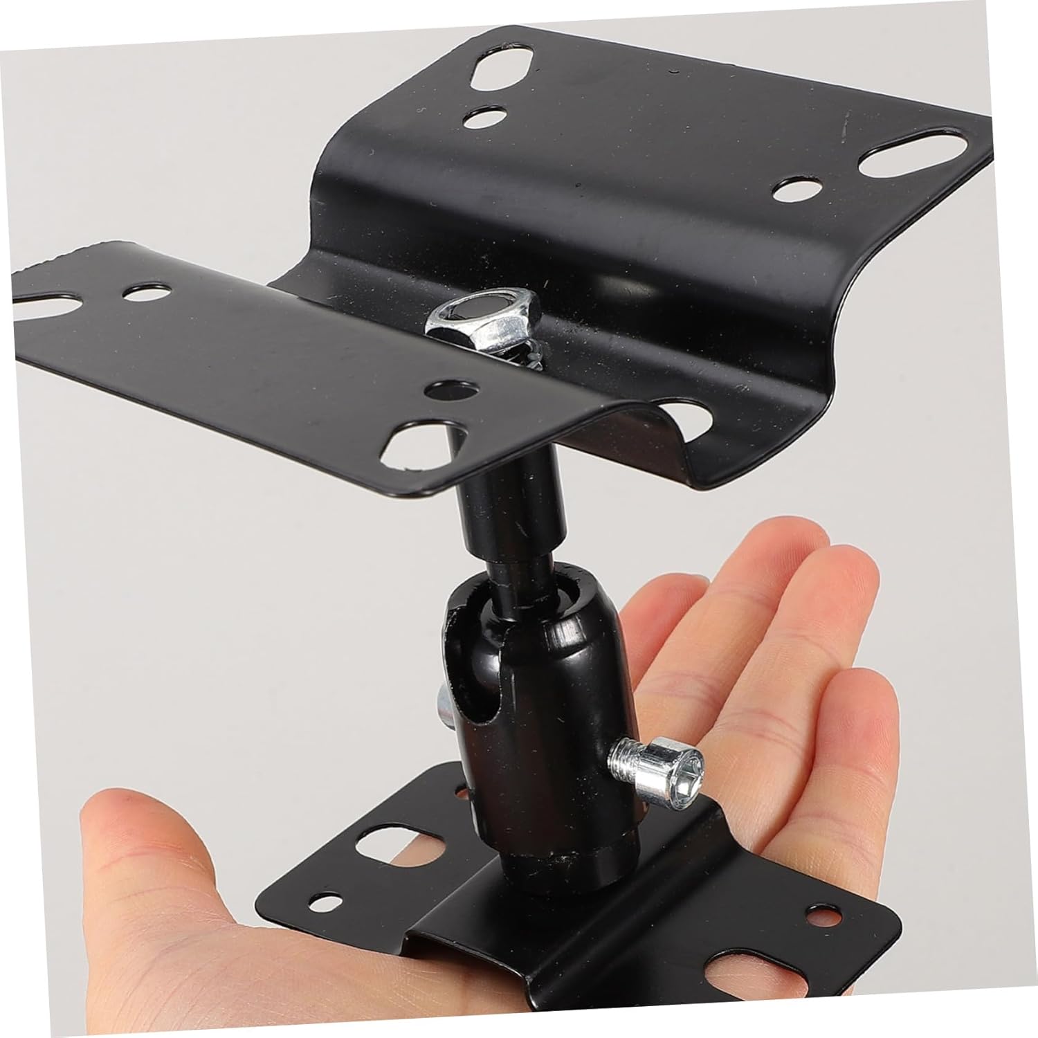 3sets Surround Sound Speaker Mounts Wall-Mounted Brackets Space-Saving Speaker Brackets Swivel