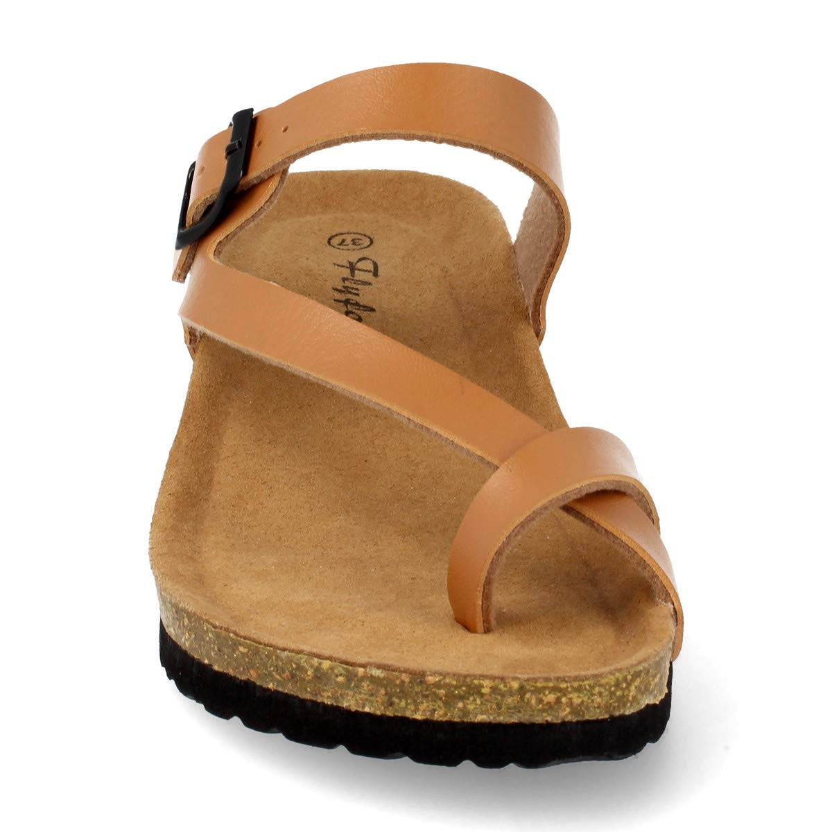 shoes&blues.es Sandalia Mujer de Esclava con Cuna Bio, Planta Anatomica y Hebilla en el Empeine. Primavera Verano 2020.