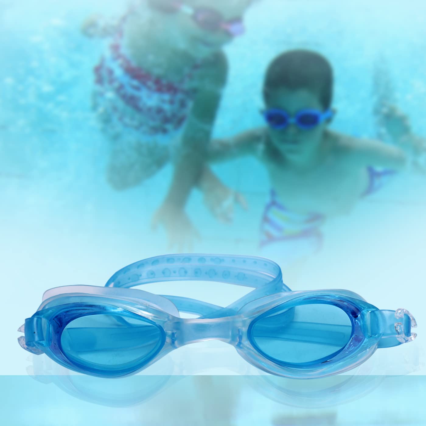 Ekan Swimming Goggles Anti Fog Uv Protection Lenses Swim Goggles No Leaking Easy To Adjust For Beginner Comfortable For Adults Women Men Kids With Ear Plugs (Blue) (B09WV2ZSLG) Amazon Price History, Amazon Price Tracker
