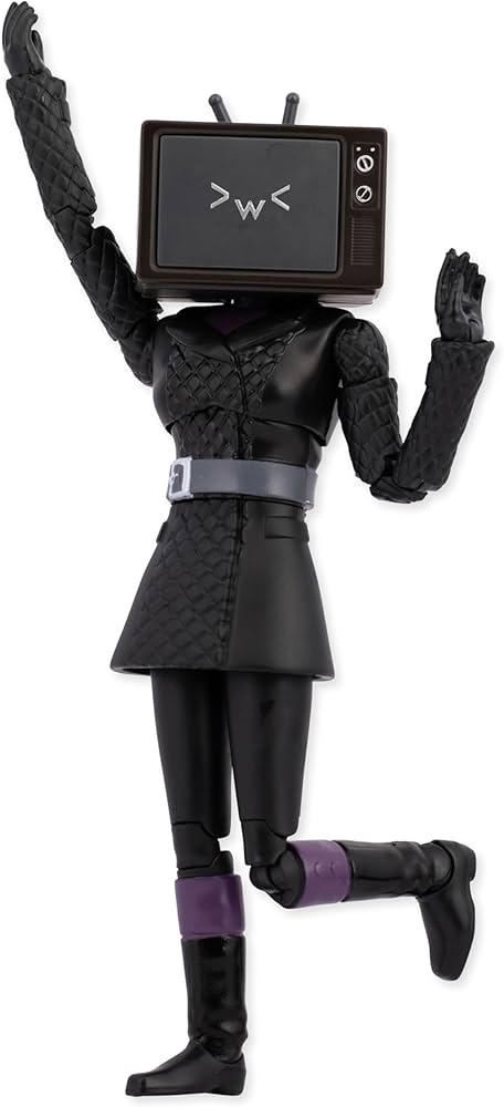 Amazon.co.jp: Skibidi トイレ デラックス フィギュア TV ウーマン