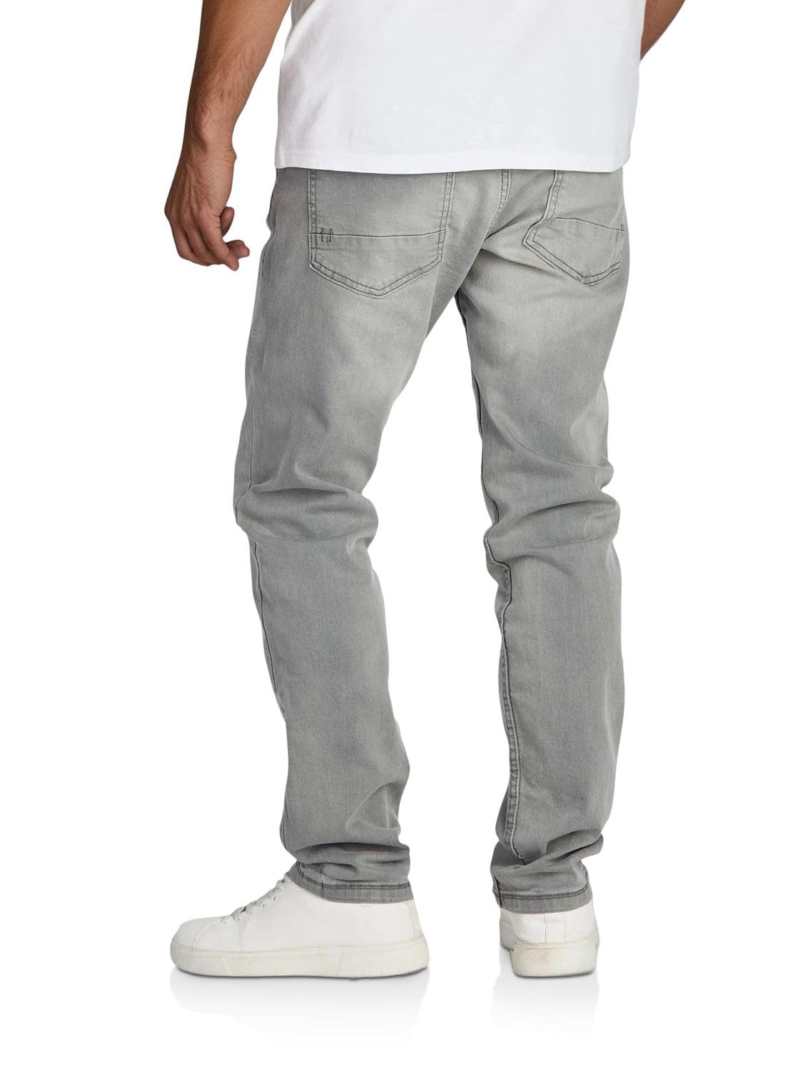 riverso Pantalones vaqueros para hombre RIVChris Straight Fit Jeanshose Algodón Denim Stretch Negro Azul Gris w29 w30 w31 w32 w33 w34 w36 w38