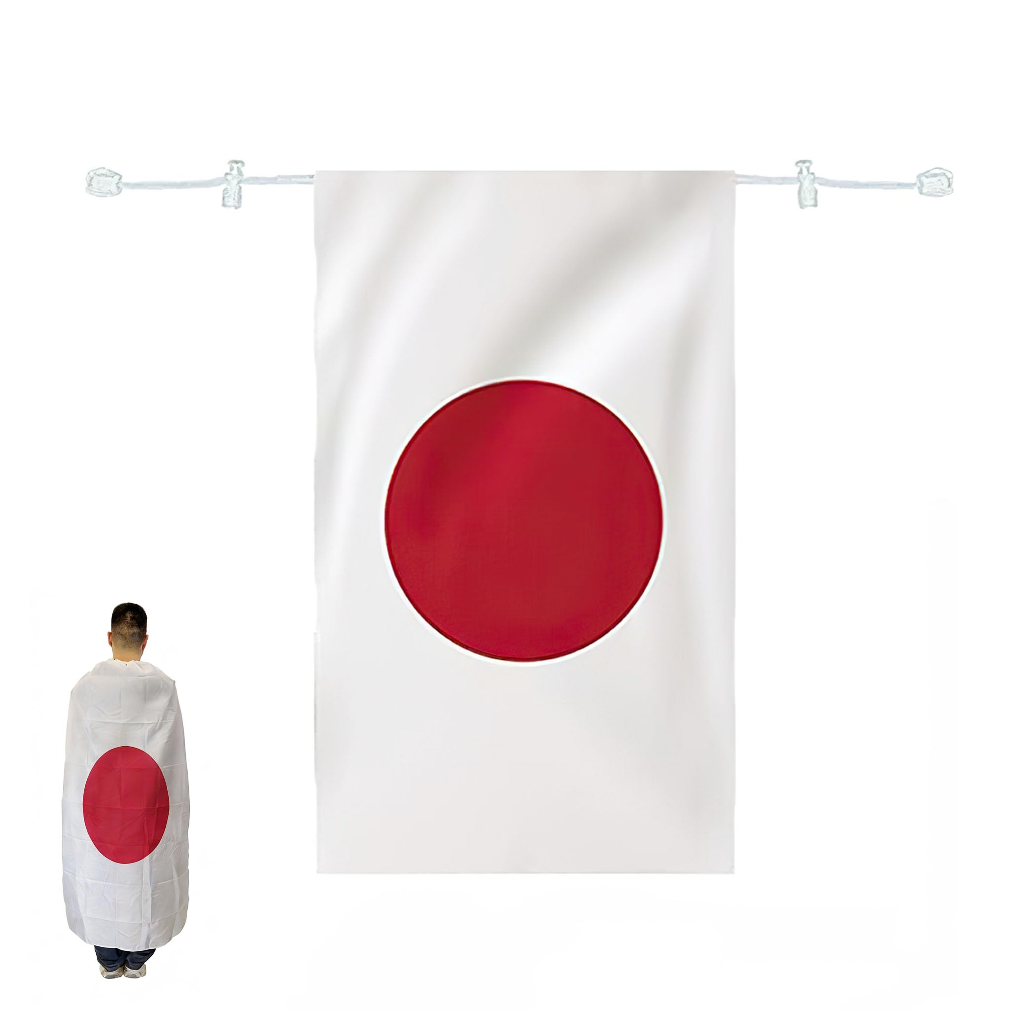 Amazon.co.jp: [Festov] 日本国旗 国旗 旗 日の丸 日章旗 マント