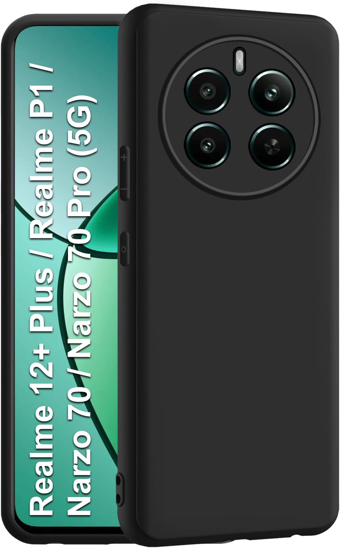Cover Ultra Slim Trasparente Per Realme 8 5G - Custodia In Silicone Antiurto E Antigraffio
