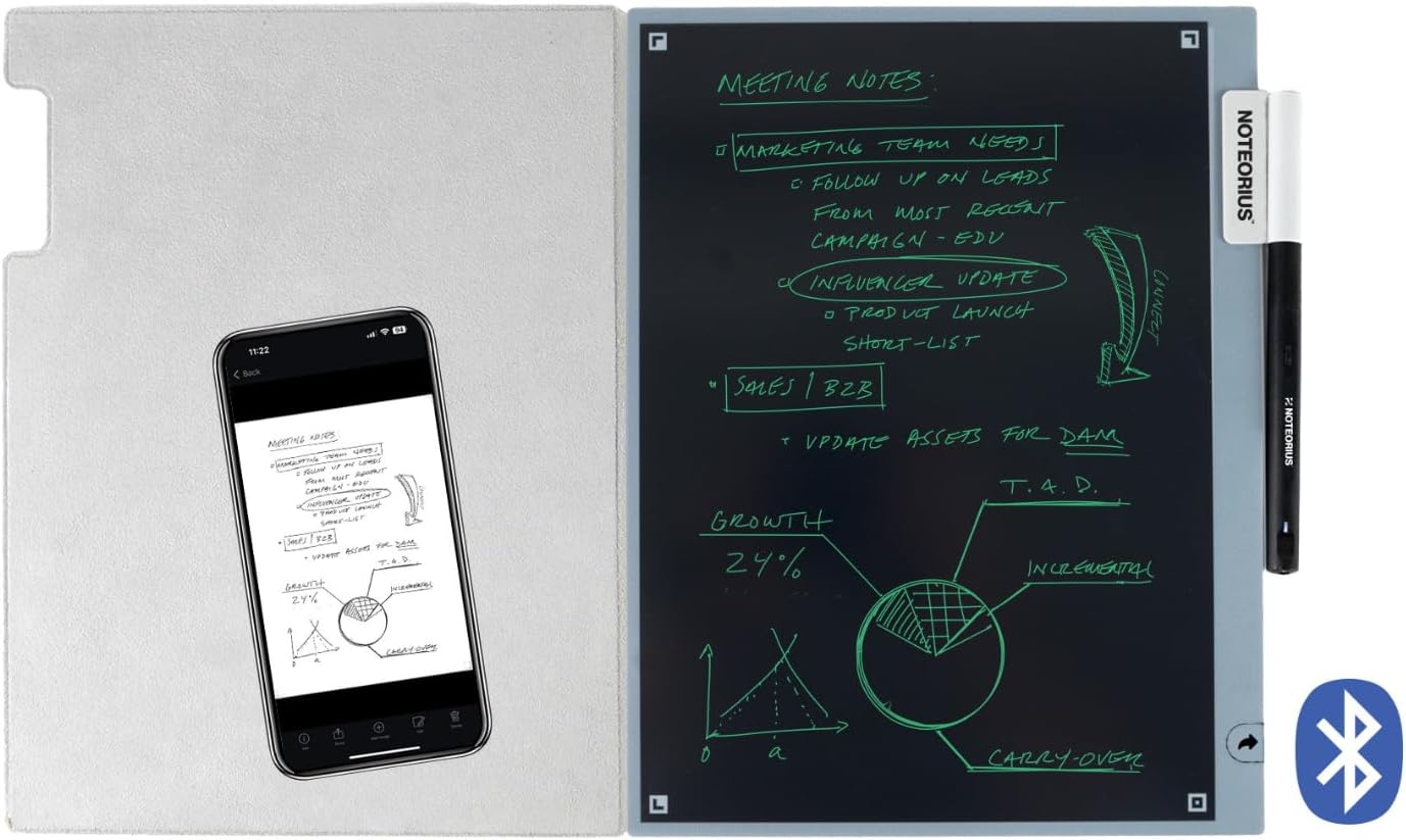 Smart Notebook with Smart Pen & Folio