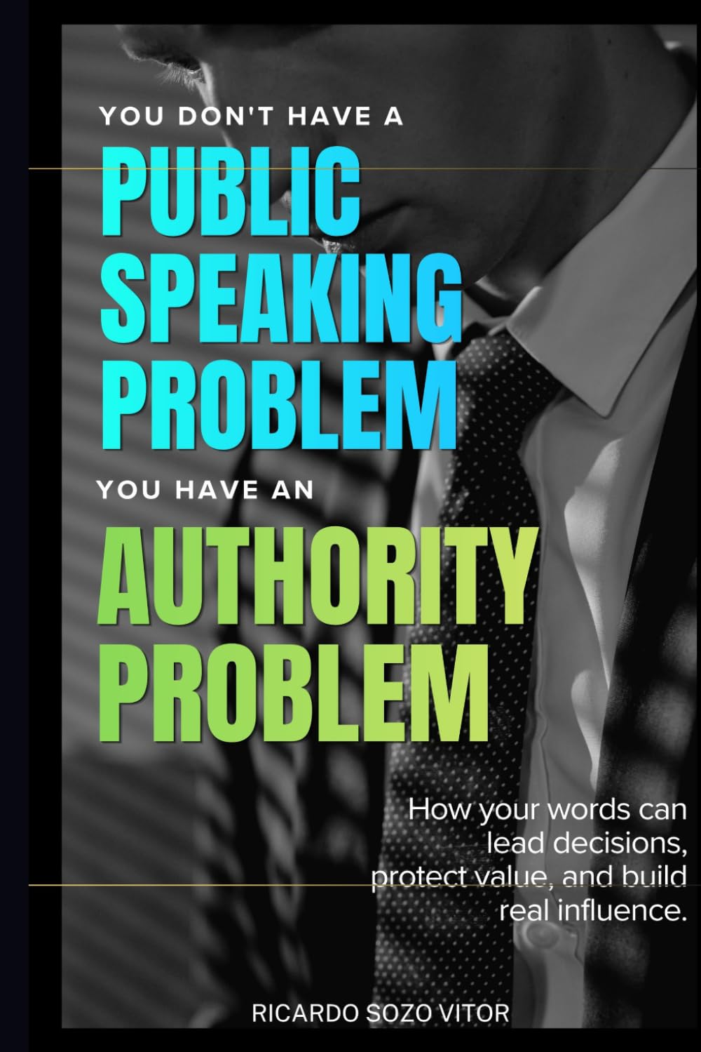 You Don't Have a Public Speaking Problem. You Have an Authority Problem.: How Your Words Can Lead Decisions, Protect Value, and Build Real Influence