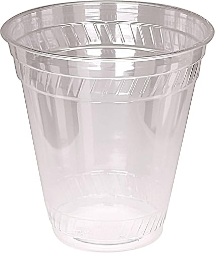 Fabri-Kal 9502120 KC12S PET Clear Squat 12/14 oz Taza - 1000 / CS