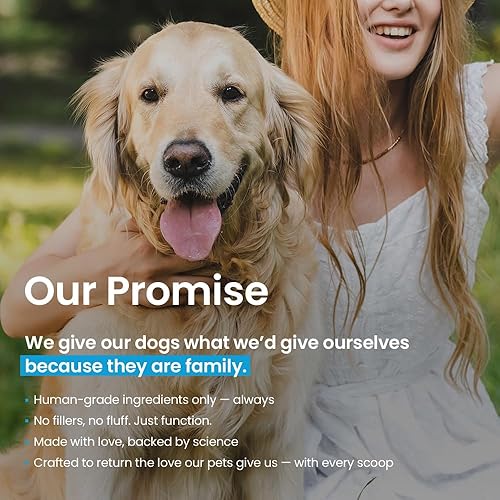 Miniatura 7 de Probiótico diario de grado humano para perros, aprobado por veterinarios con 7 cepas clínicamente probadas + prebióticos, apoyo intestinal e