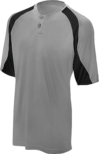 Mizuno G3 2 Boutons Couleur Bloc Jersey, Homme Femme, 350316.9190.07.XL, Gris/No