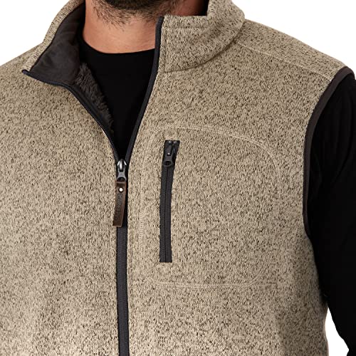 Smith's Workwear Men's Sherpa Lined Sweater Fleece Vest4