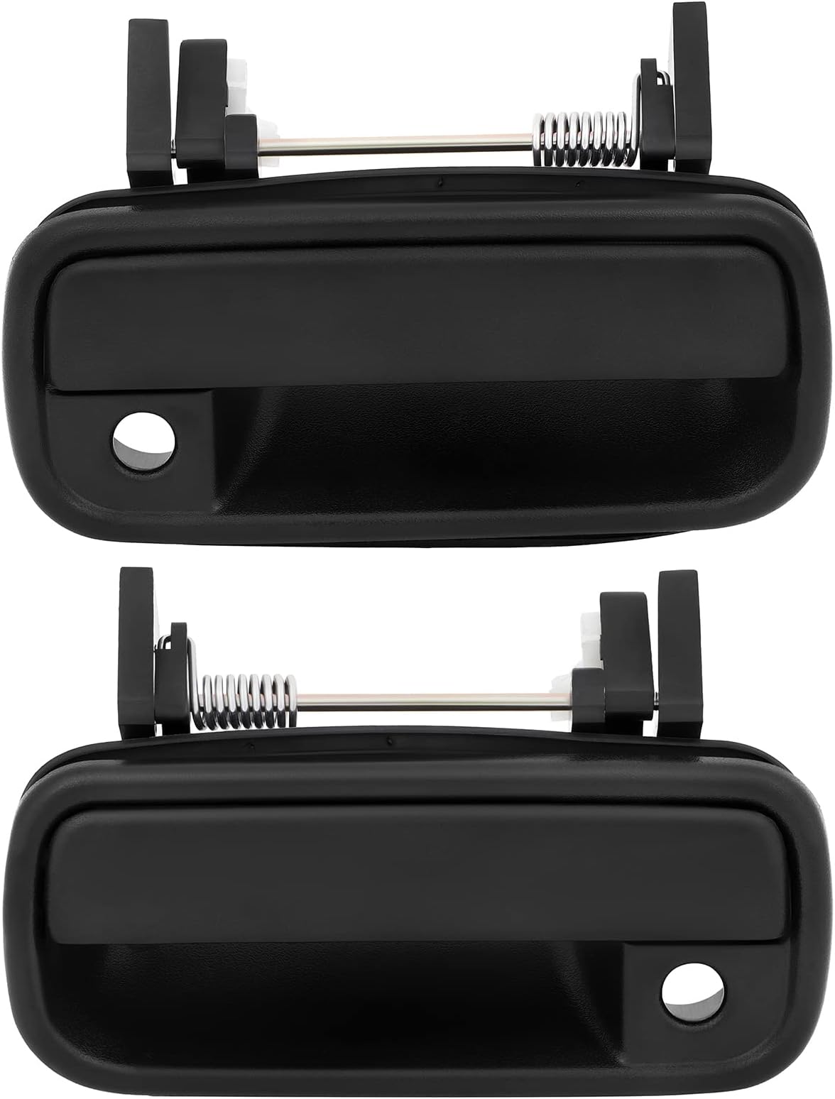LUJUNTEC Exterior Door Handles Front Driver Passenger Side Replacement for 1989-1997 for Toyota 4Runner 1989-1995 for Toyota Pickup Texture Black(2pcs)