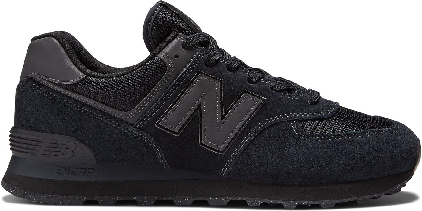 New Balance 574v2 Core, Men's Trainers, Black (Blackout), 4 UK