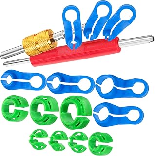 Gatuida Herramienta De Extracción Rápida Kit De Herramientas para Desconectar Línea De Combustible 2 Juegos Portátiles
