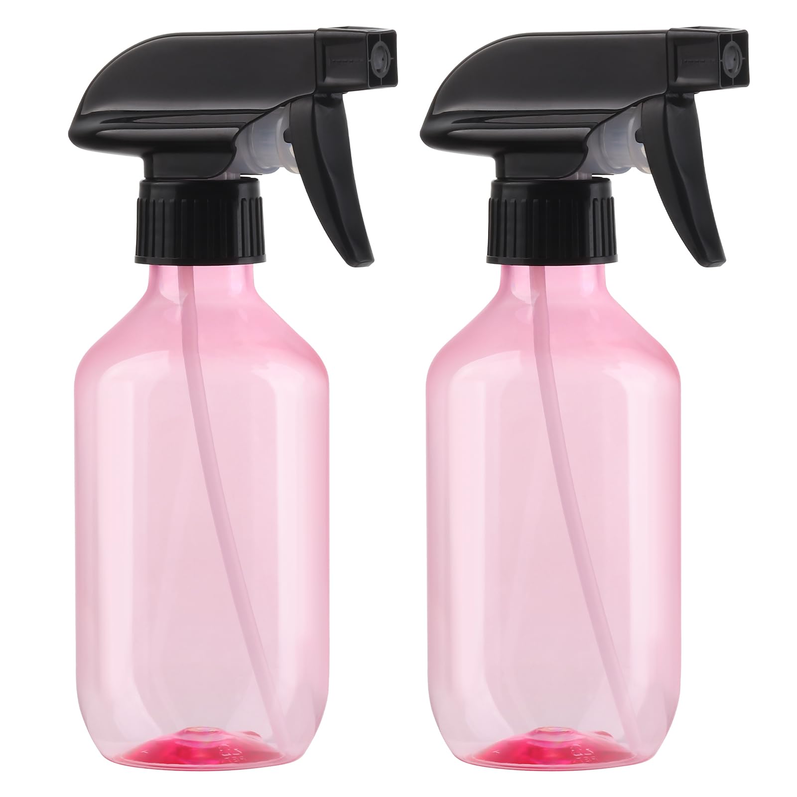 Lot de 2 flacons pulvérisateurs en plastique rechargeables de 300 ml pour plantes, jardin, nettoyage des animaux domestiques, coiffeurs, soins de voiture