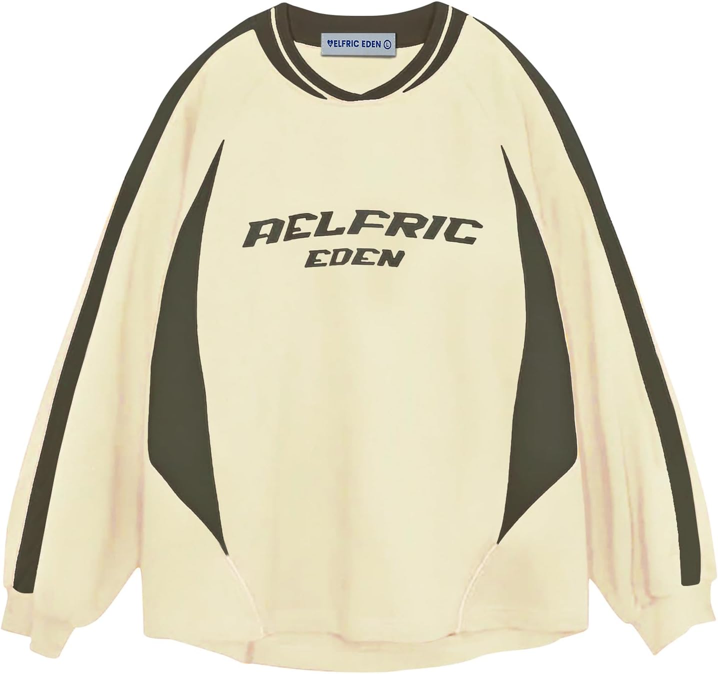 Men's Vintage Graphic Oversized Crewneck Sweatshirt Kuwait Ubuy