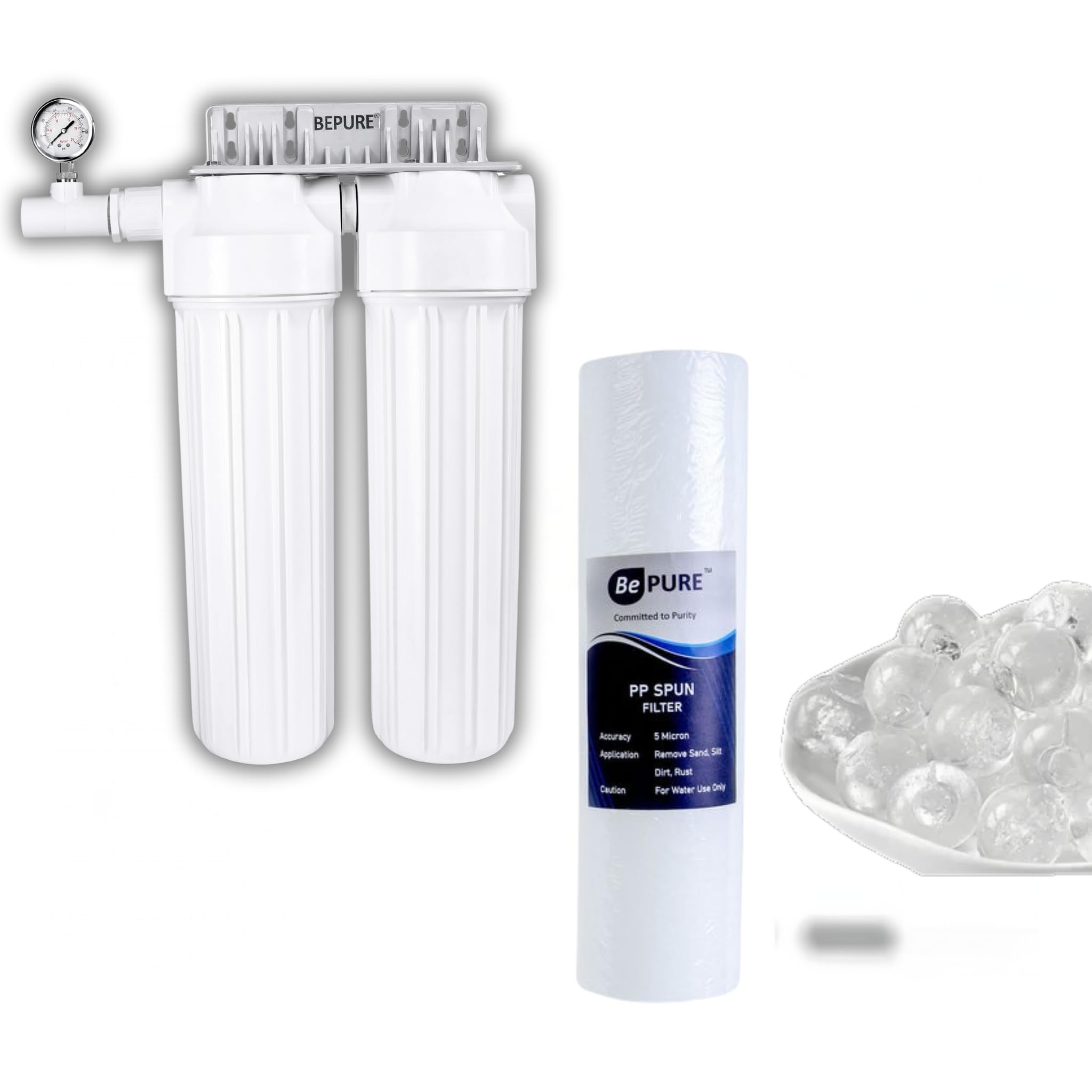 Refill for MF 2 Whole House Water Filter (Spun Filter + Antiscalant Media)-image-6