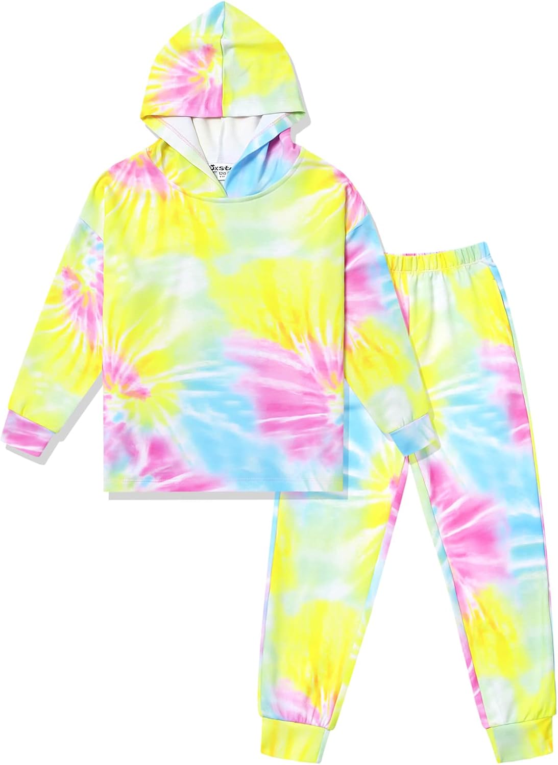 Jxstar Girls Tie Dye Hoodie Pullover Tracksuit Set Nigeria Ubuy
