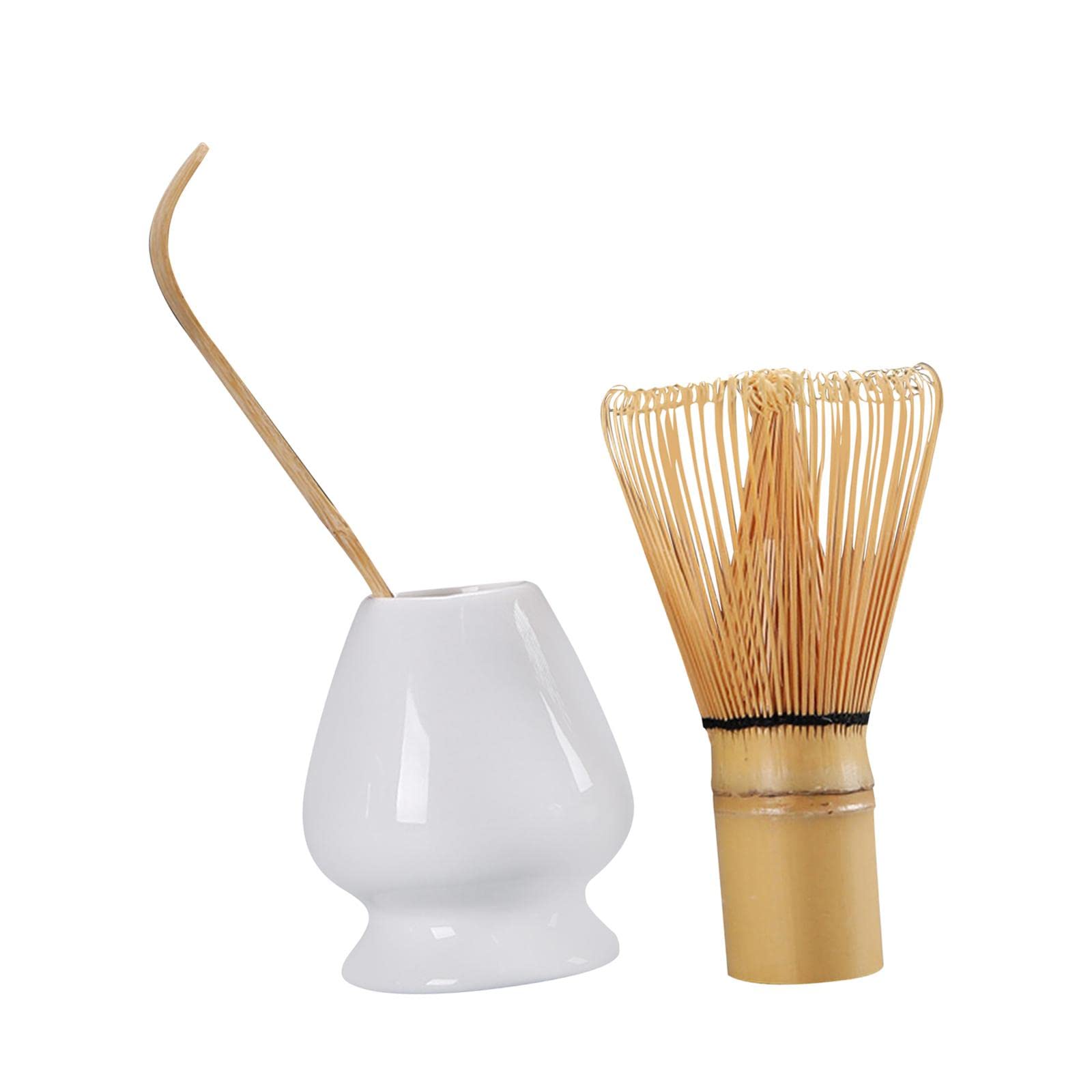 ATORSE Matcha Set Ceramics Matcha Whisk Holder Matcha Ceremony Kit Bamboo Whisk White|Home & Garden|Food & Beverages|Tea