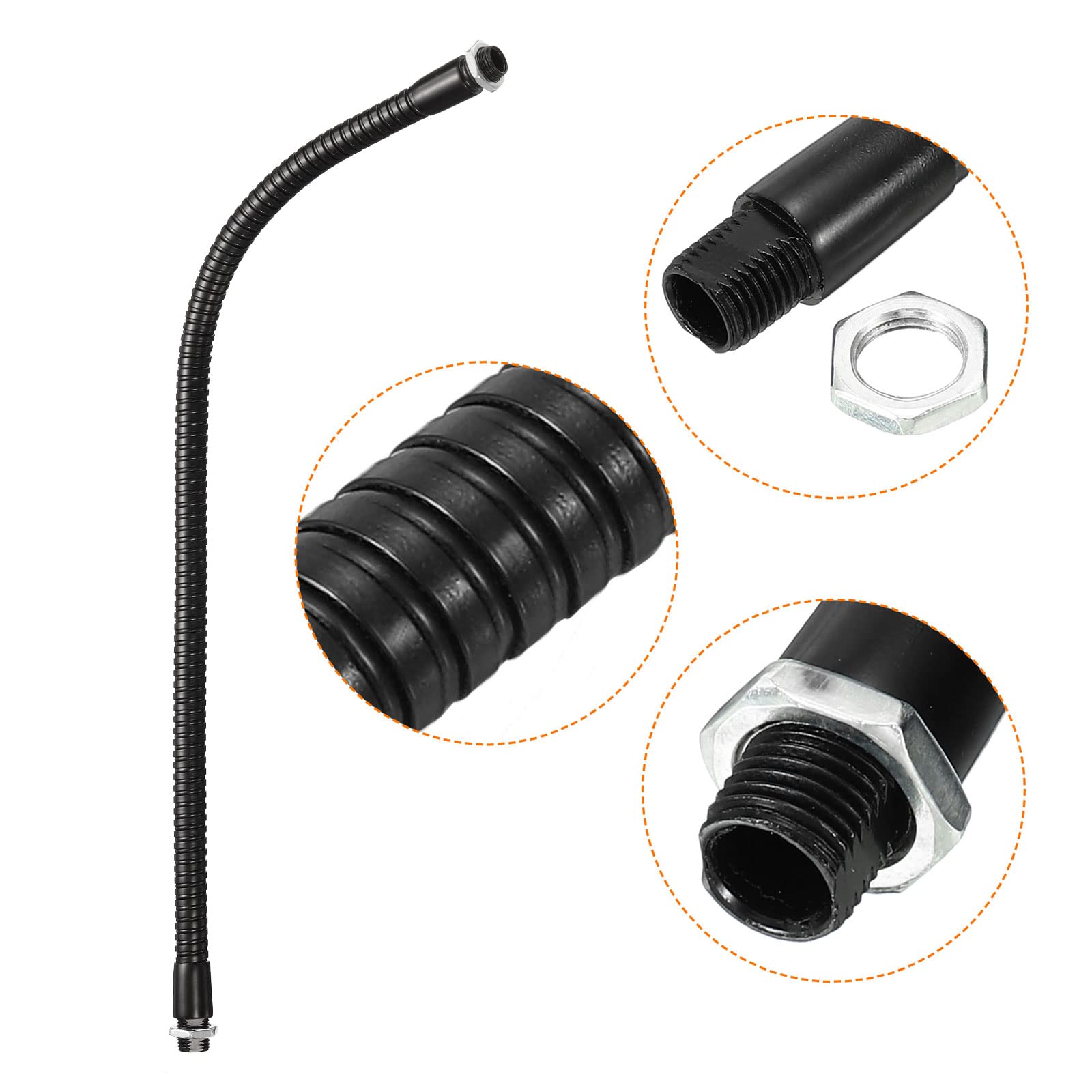 PATIKIL 31.5" Universal Gooseneck Hose - Image 4