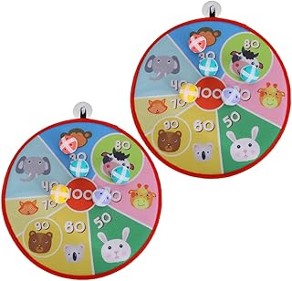 Toddmomy 2 Conjuntos De Jogos De Bola Pegajosa Ao Ar Livre Para Crianças Playset Brinquedos Educativos Para Crianças Ao Ar Livre Brinquedo De Arremesso De Dardo Brinquedo De Dardo Para