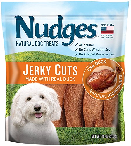 Nudges Duck Jerky Dog Treats, 10 oz