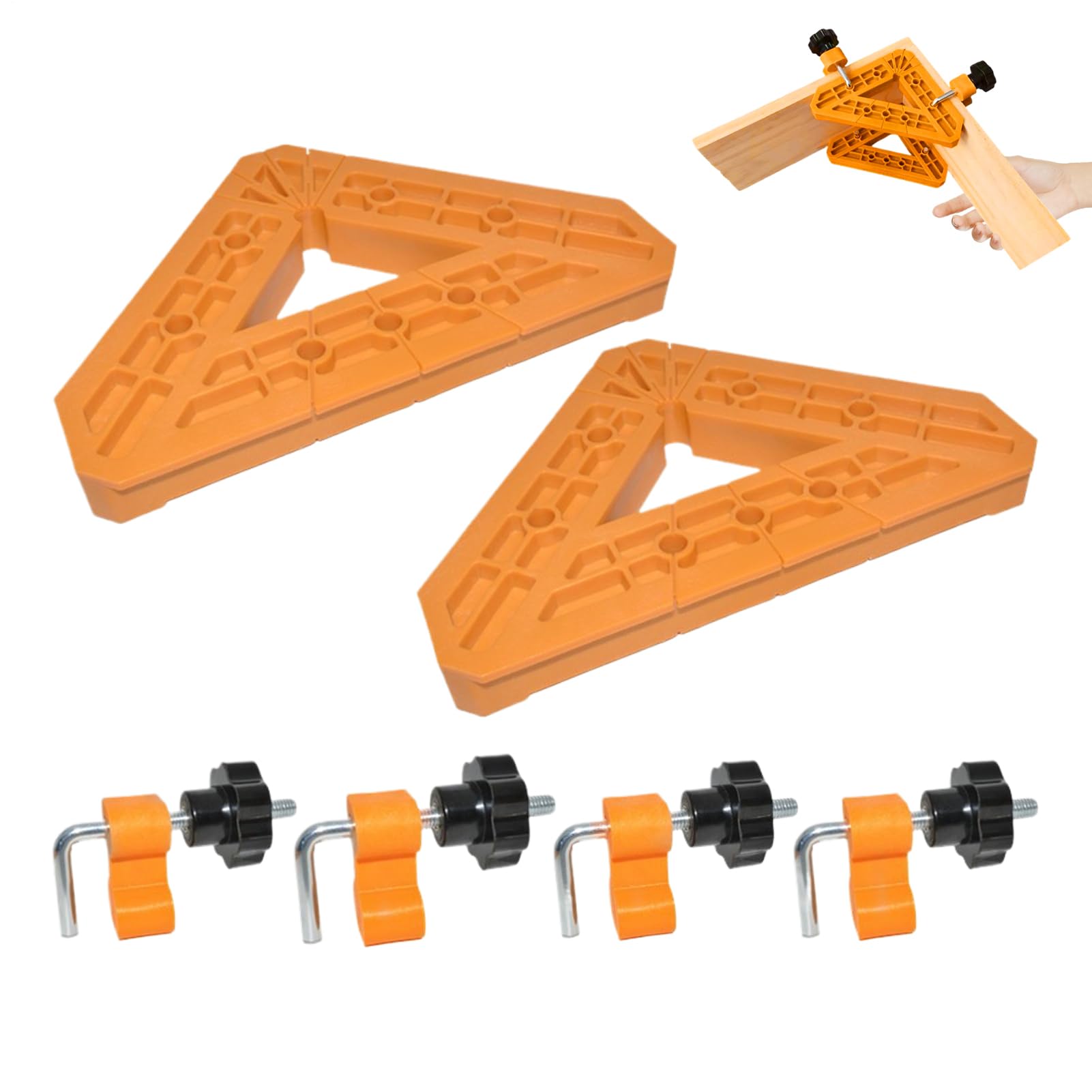 Support d'onglet polyvalent de 10 cm pour encadrement et projets créatifs de menuiserie