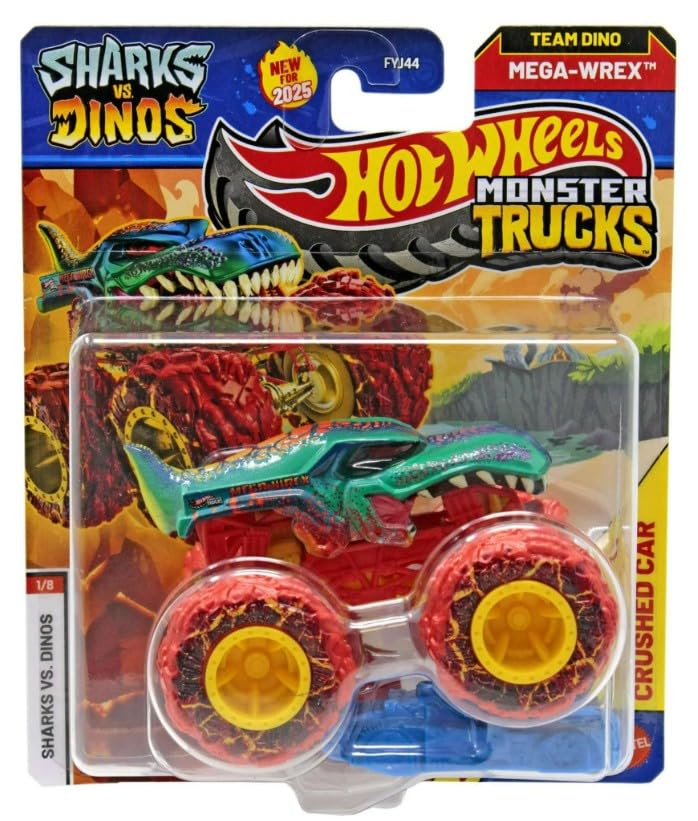 Hot Wheels Sharks vs Dinos Set