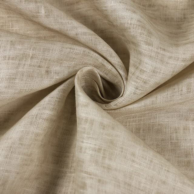 Tela de lino de textura de dos tonos suave paño de lino puro para coser vestido material de revestimiento por el metro verde blanco azul