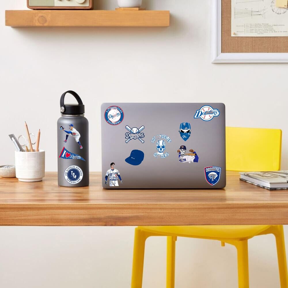 Confezione da 50 adesivi per bottiglia d'acqua, laptop, bicicletta, computer, moto, custodia da viaggio, adesivi decorativi per auto (100 pezzi, Los Angeles)