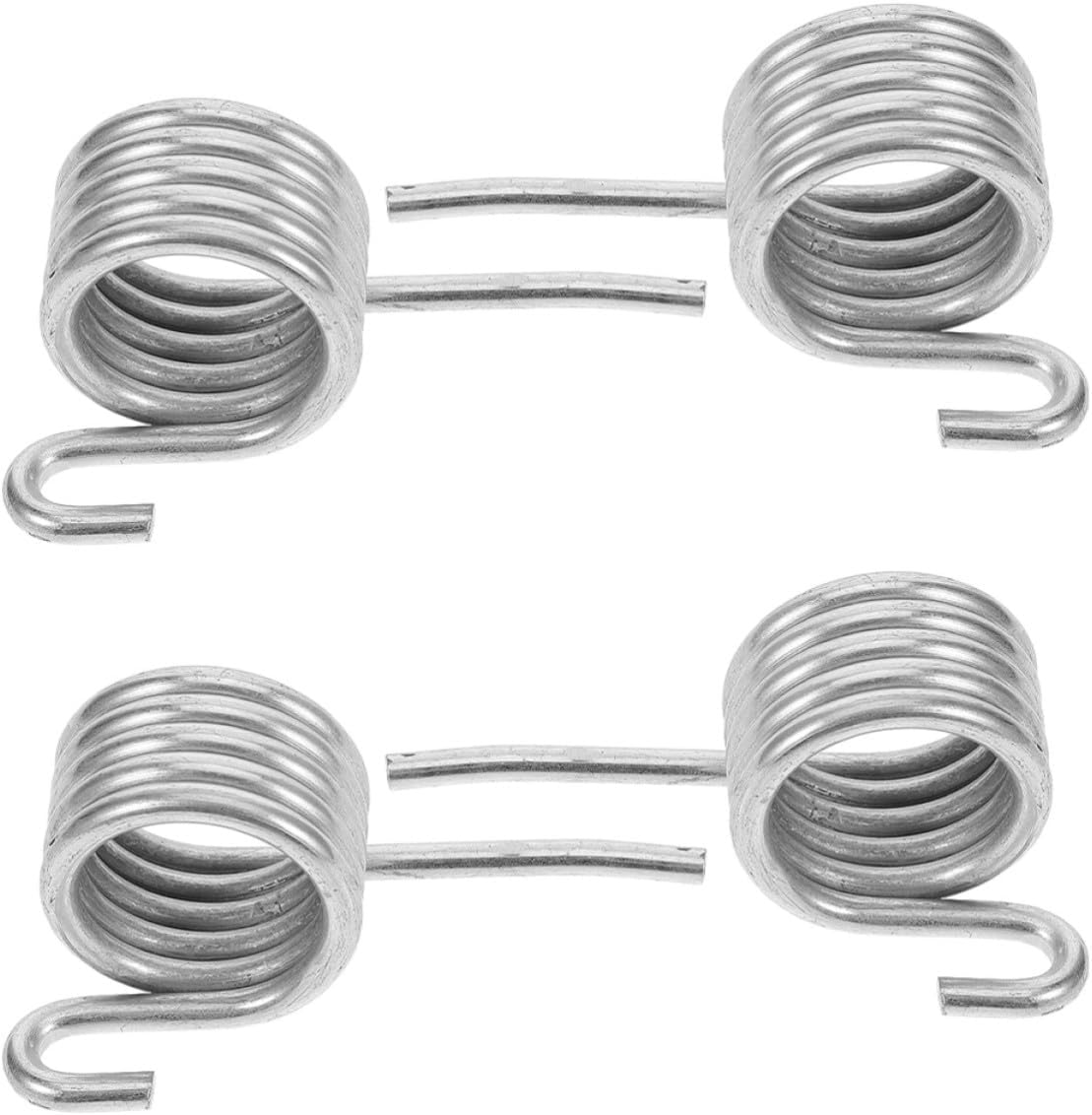 4pcs Rectangular Stainless Mop Bucket Accessory Wringer Replacement | Silver Hardware, Coil Water Press Component, Suitable for Public Cleaning and Office Use