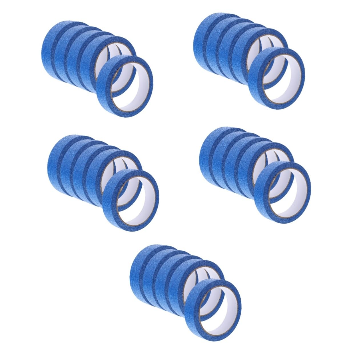 DOITOOL 25rolls Non- Masking Tape for Painting for Artists and Projects for Wall Decoration and Crafting