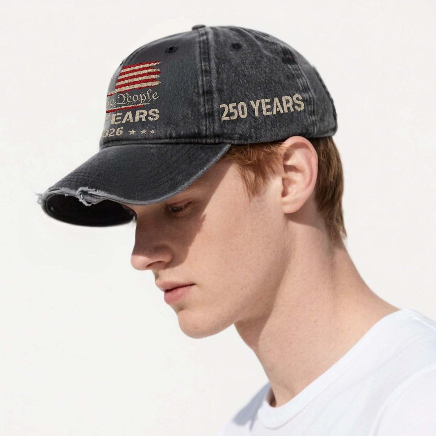 250th Anniversary 250 Years Freedoms Baseball Hat Running Embroidered Cap for - Image 6