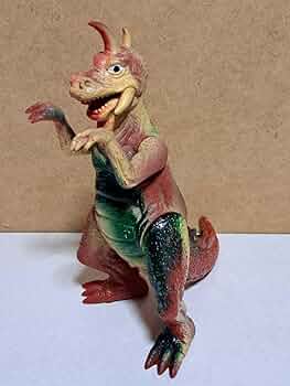 シーグラ　キングザウルス　昭和　ソフビ　ポピー ポピー キングザウルス シーグラ