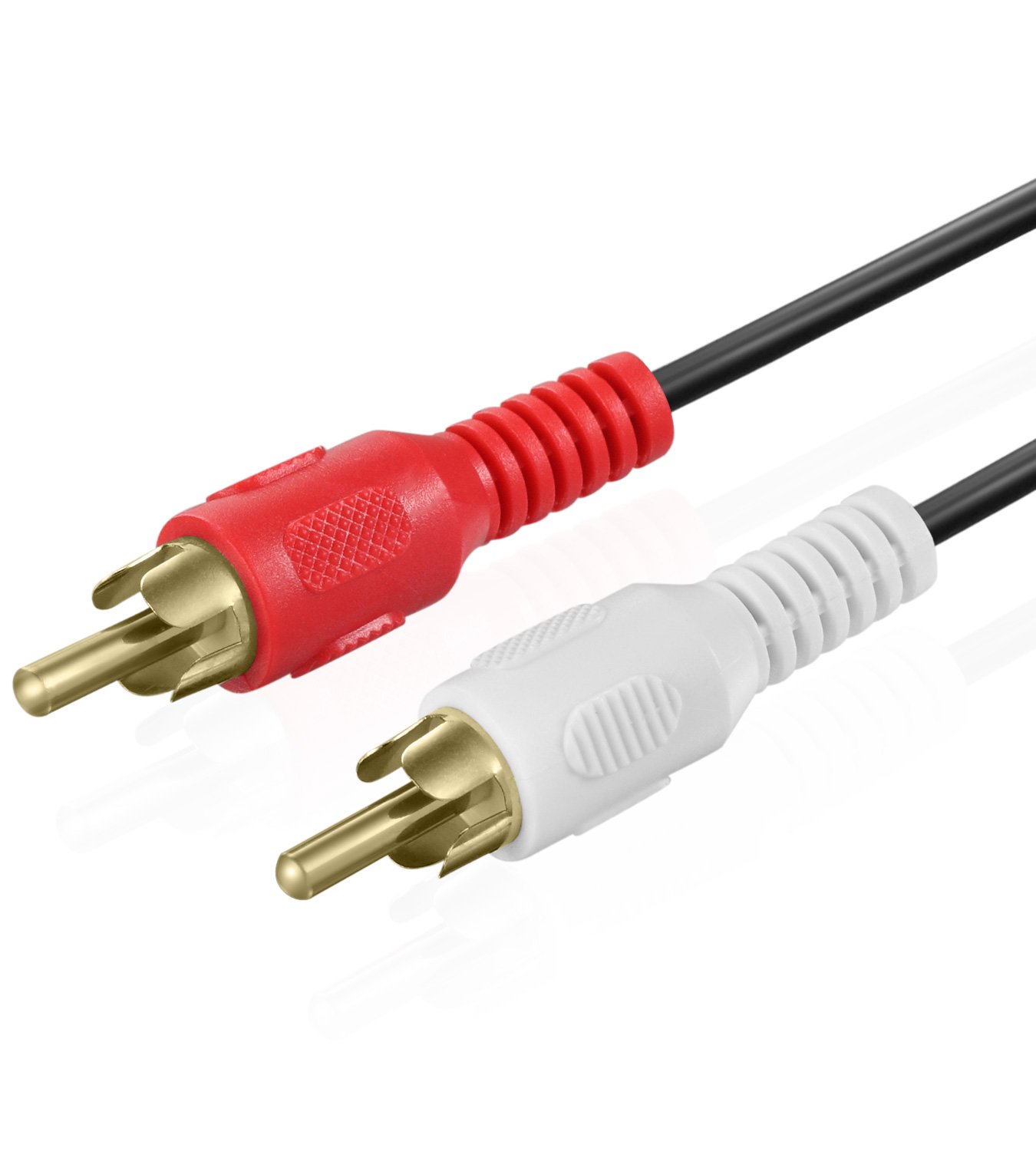 Cavo Prolunga RCA-RCA 1,5 Metri Maschio-maschio Stereo Placcato Oro ExtraStar Per Auto E Hi-fi