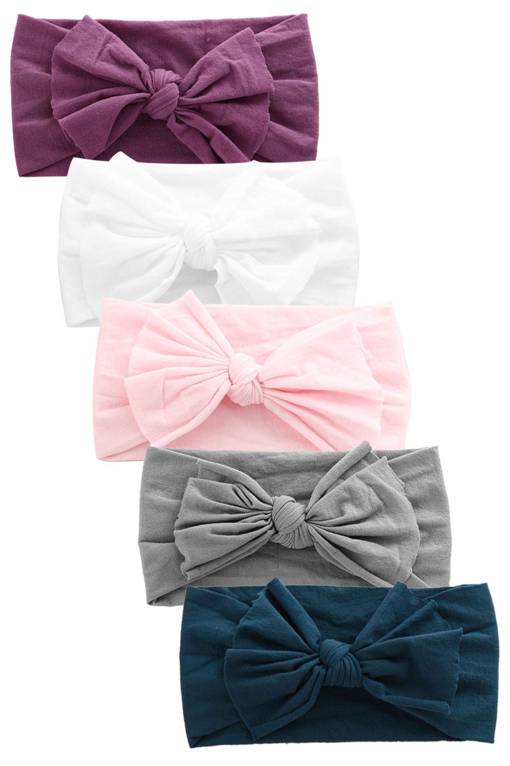 Hocaies Baby Haarband, Stirnbänder Mädchen (5 Pcs D)