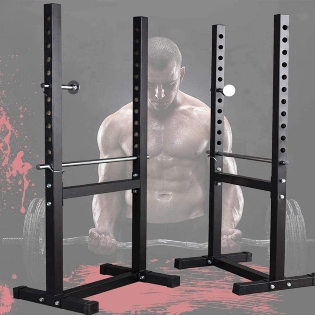 Rack per Squat Multifunzione, Attrezzatura per Il Fitness Domestico, Rack per Squat Regolabile Multifunzionale per la casa, capacità di carico 200 kg, Sollevamento Pesi