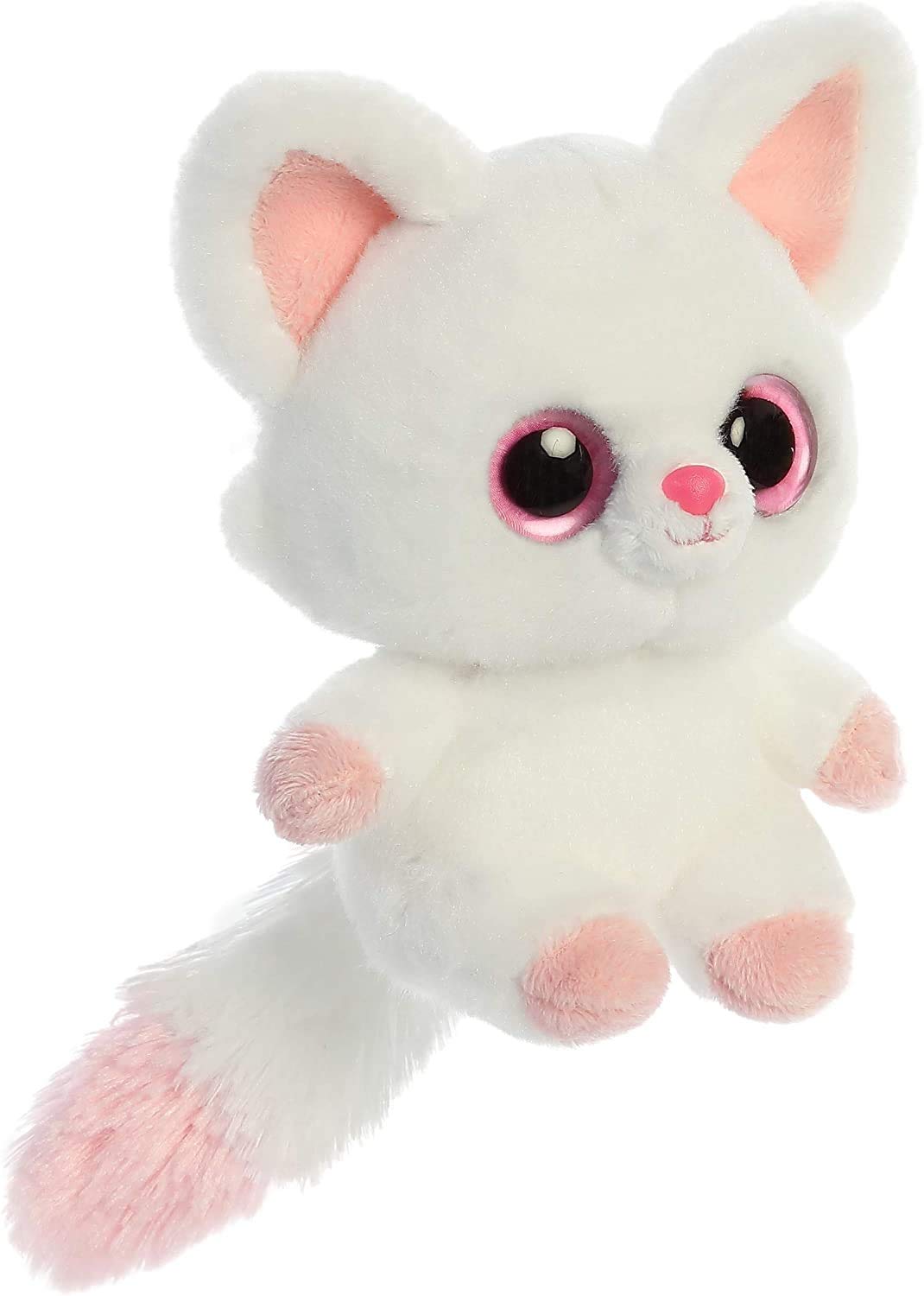 Aurora® Vibrant Yoohoo® Pammee™ Stuffed Animal - Eye-Catching Display - Whimsical Cuteness - White 5 Inches