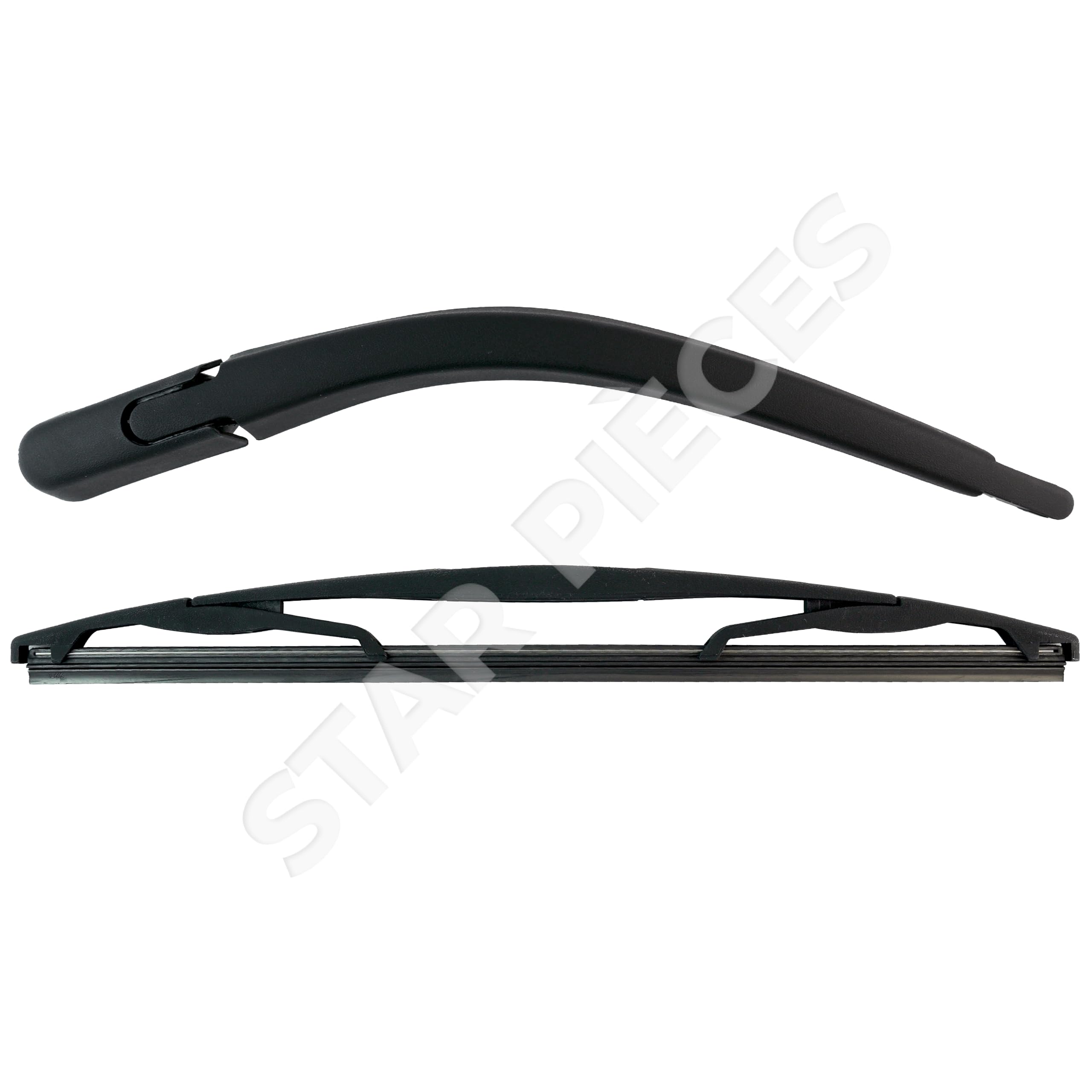 Braccio tergicristallo posteriore compatibile per C1, 107 e Aygo (2005-2014) con spazzola tergicristallo (lunotto posteriore) 642390 | 6405V5