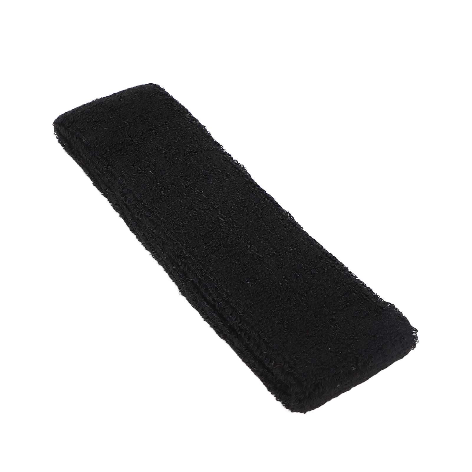Running Head Band, Wide Application Quick Drying Sports Headband Polyester Cotton for Basketball for Exercise for Women for Men(Black)-image-21