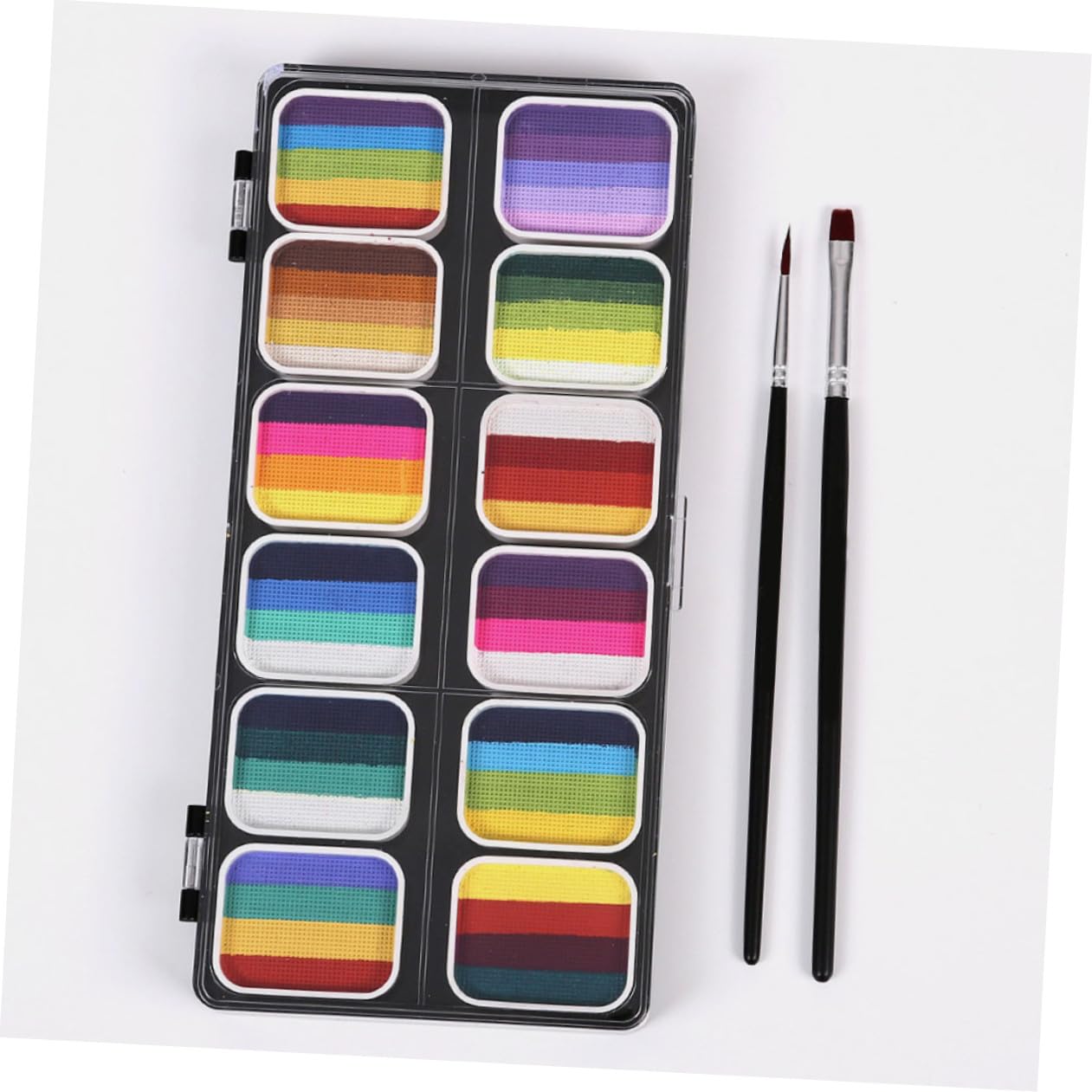 Kit de Maquillaje para Pintar la Cara 12 Colores, Pigmento