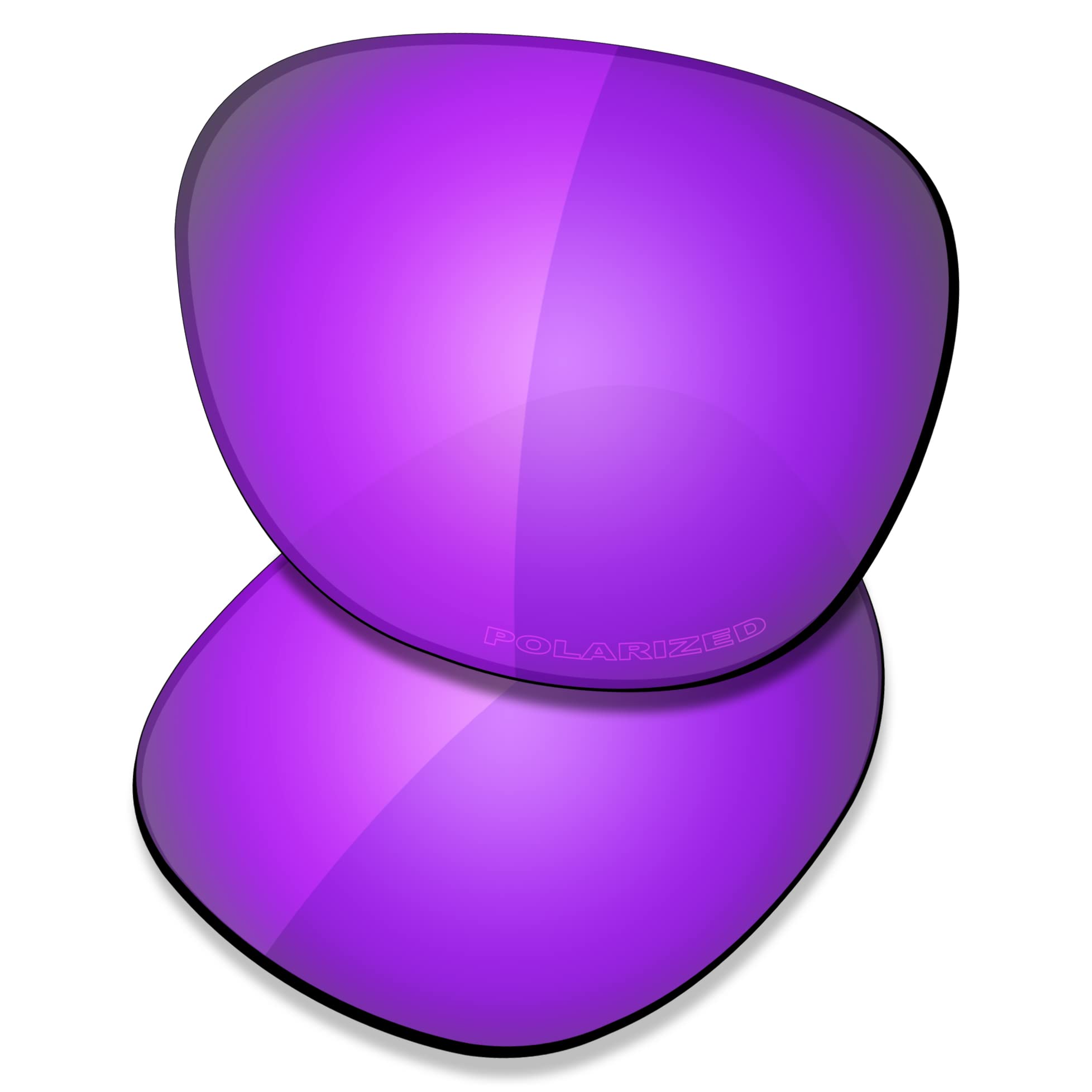 Saucer Lentes de repuesto para gafas de sol Oakley Stringer, (High Defense - Violet Purple Polarized), Talla única