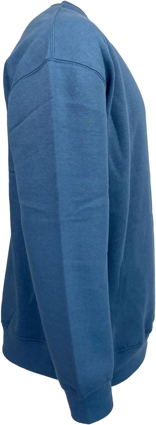 Homespun Ultra Soft 3-End Ringspun Cotton/Poly Fleece Crewneck Sweatshirts - Image 3