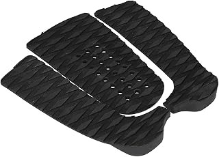 ATAAY Stomp Pad, Lightweight Surf Traction Pad Cool Decoration Anti?slip for Decorative Protective Surfboard for Surfingshortboard, Skimboard, Paddleboard (With Hole)
