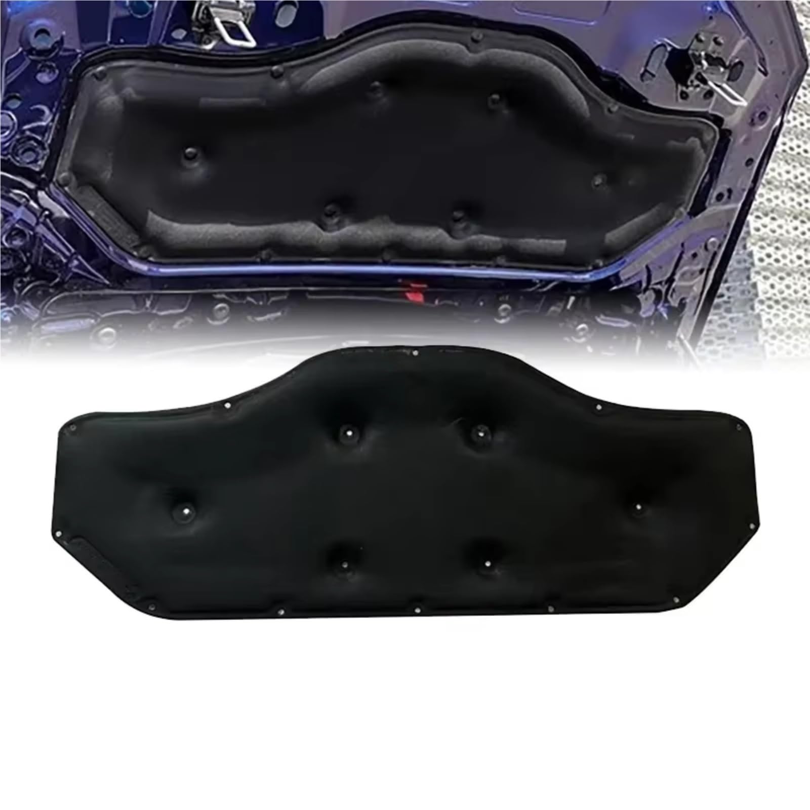 Dämmung Haube Auto Front Motorhaube Isolierung Baumwolle Pad Sound Wärme Matte Schaum Schalldichte Kompatibel Mit Für X1 F48 2019 2020 2021 2022 2023