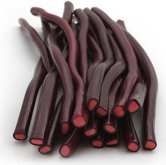 Assorted Candy Pencil Sweets Retro Chewy Fruity Flavour Blue Raspberry, Strawberry, Tutti Frutti, Apple, Cherry, Bubblegum, Blackcurrant, Cola Perfect for Pick n Mix,Party Bags 300g, Cherry