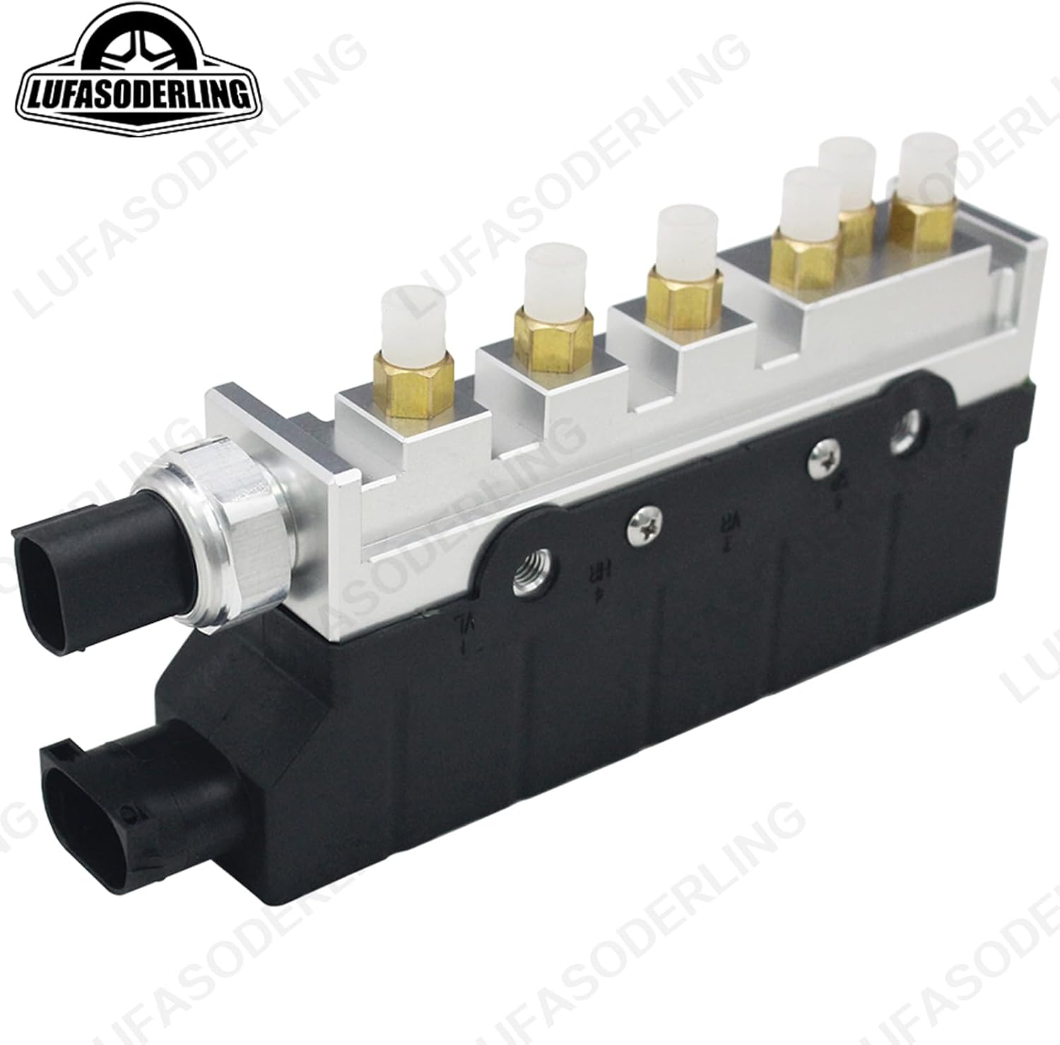 Air Suspension Compressor Valve Block With Bracket For Mercedes-Benz S-Class W220 S280 S320 S350 S400 S430 S500 S600 S55AMG S63AGM S65AMG 2000-2006, 2203200104, 2113200304