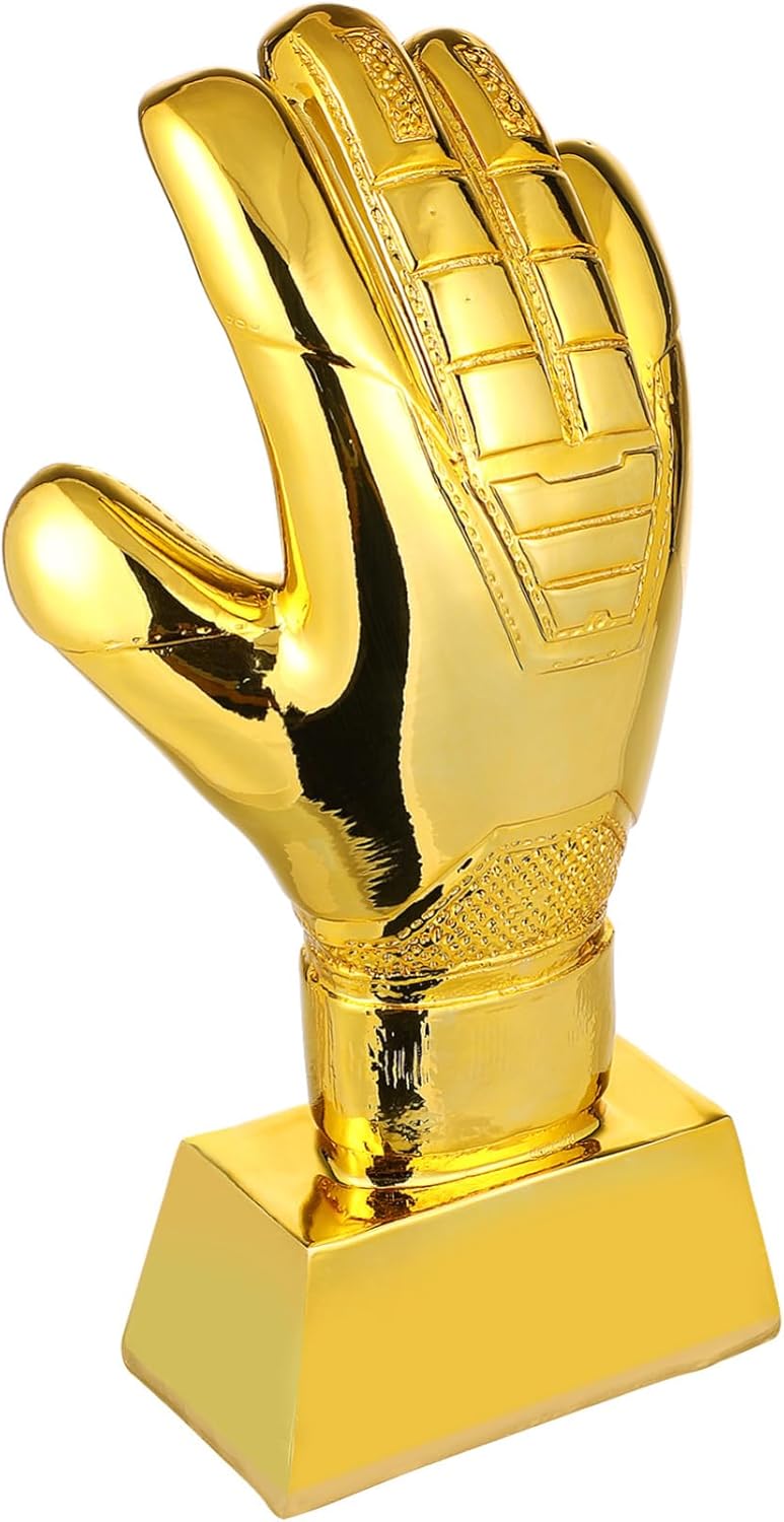 Soccer Goalie Gloves Award Resistant Decorative Trophy for Goalkeepers Trophy Model